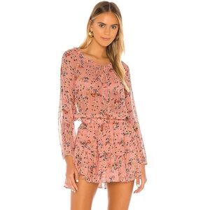 LoveShackFancy  Popover Dress Color: Sunset Pink